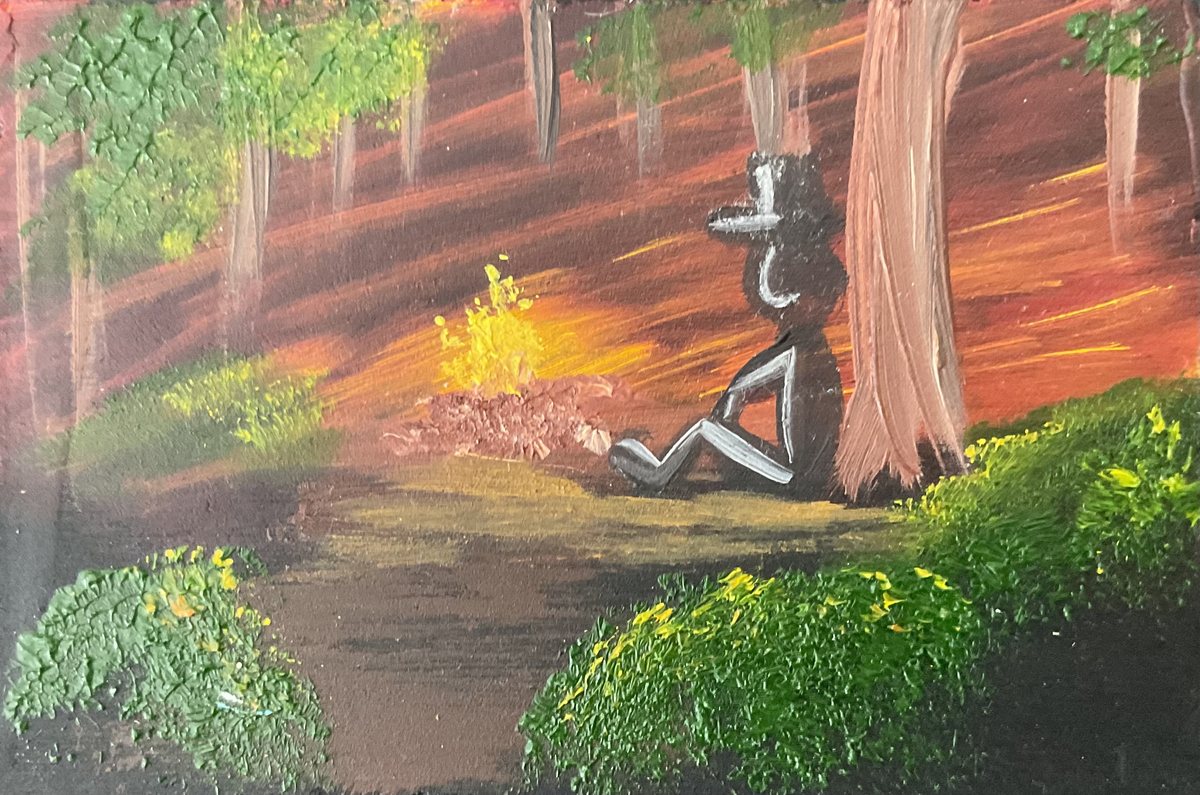 Art-o-mat painting